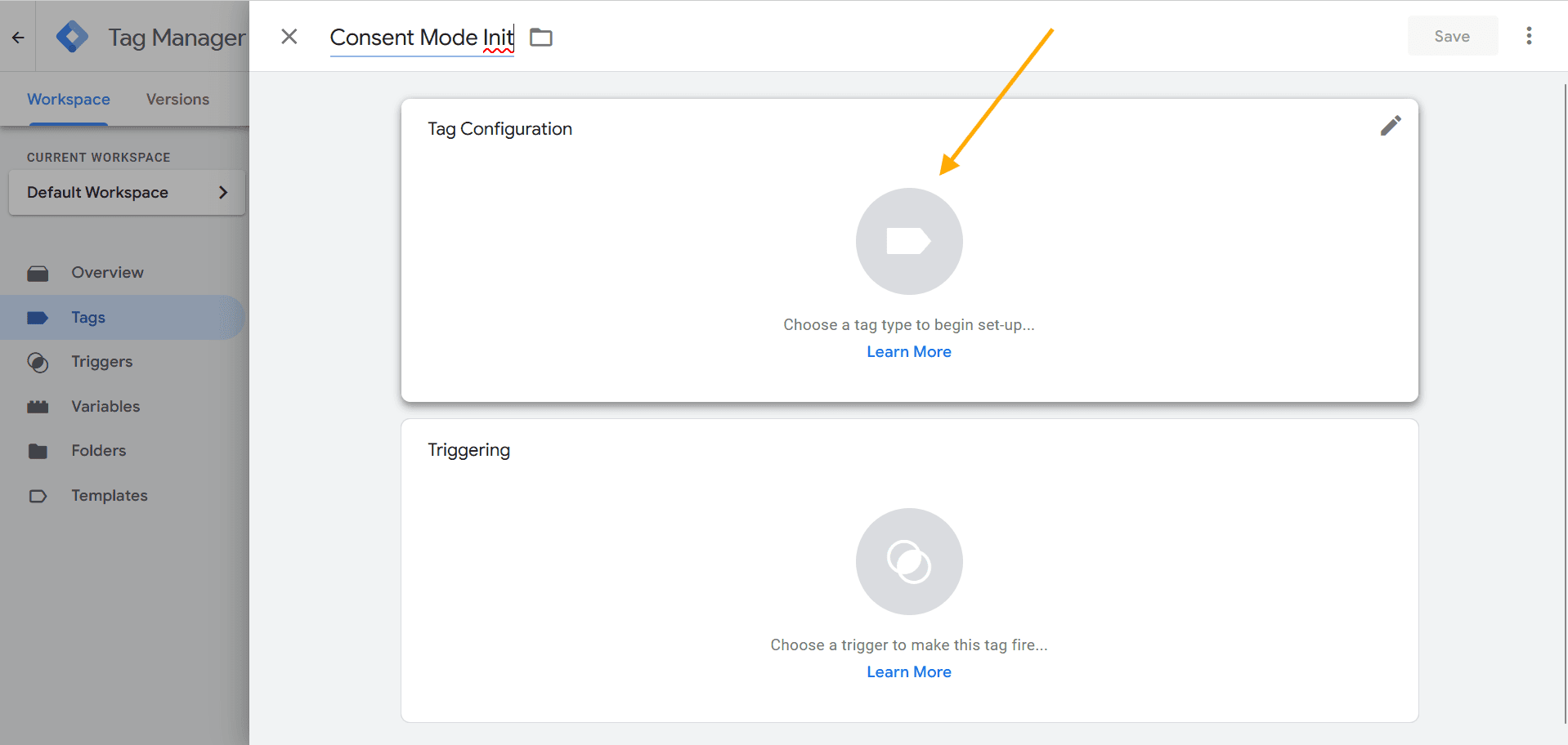 Tag Configuration