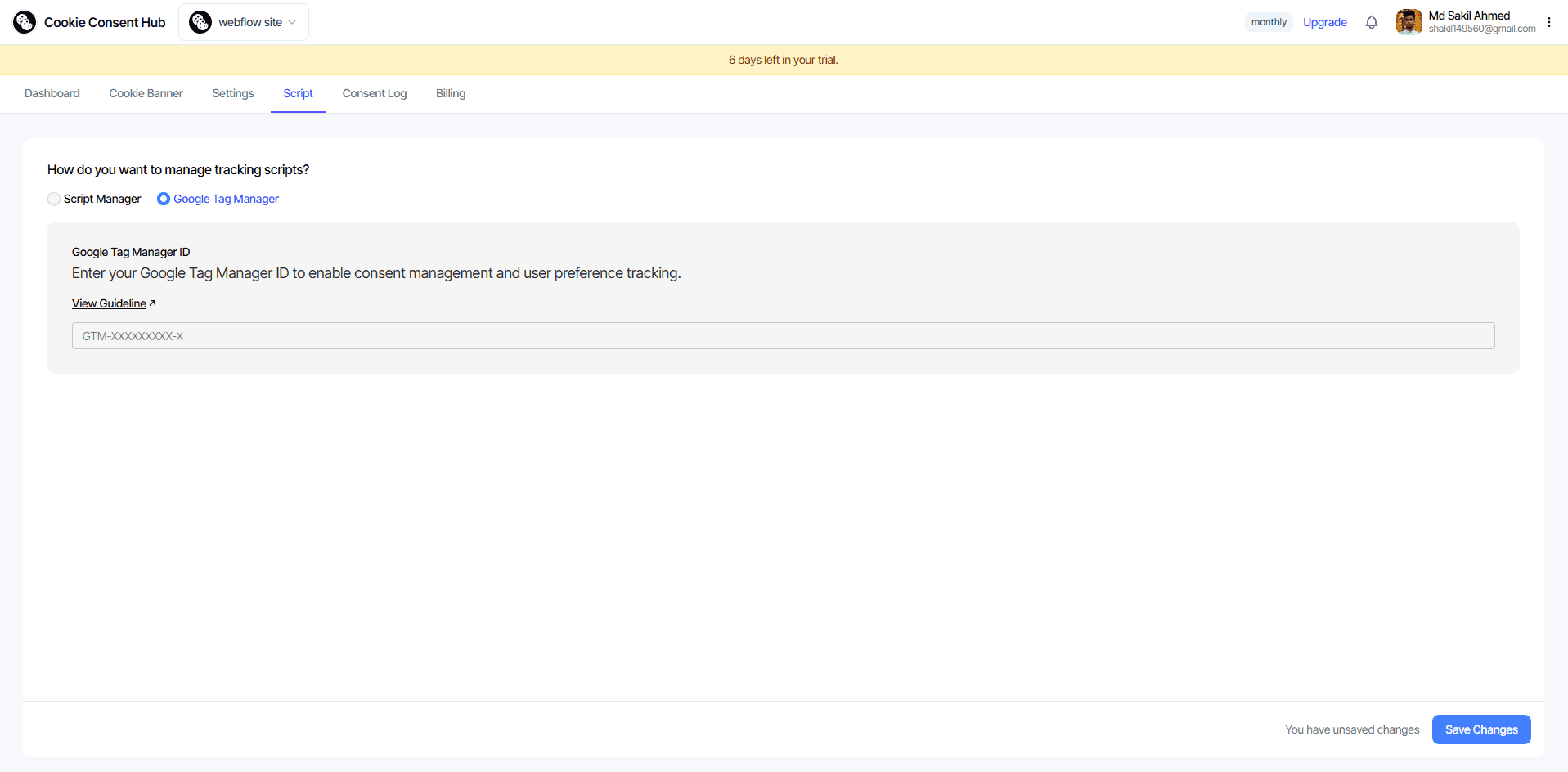Google Tag Manager Setup